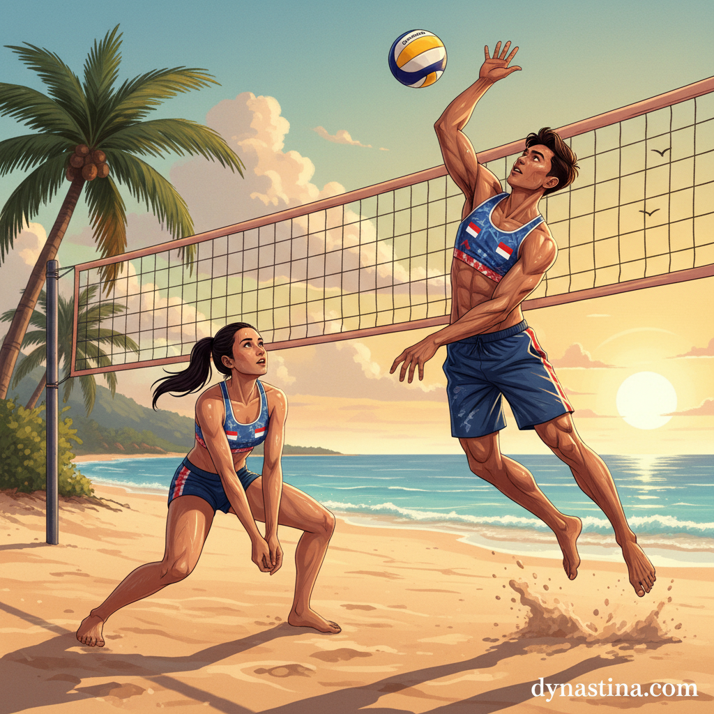 Mengungkap Rahasia Kebugaran Atlet Voli Pantai Indonesia