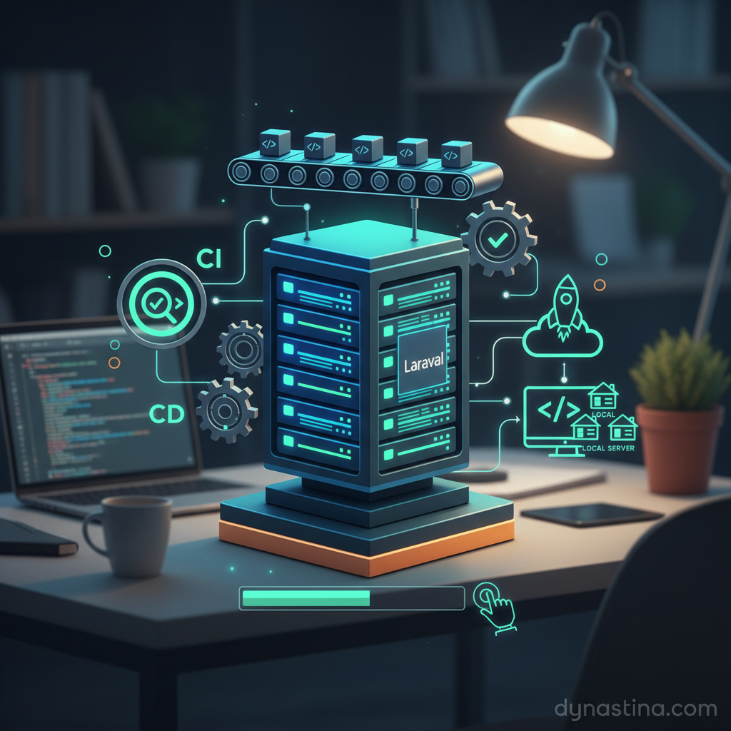 CI/CD Otomatis untuk Proyek Laravel Lokal